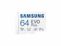 Samsung EVO Plus microSDXC 64GB & SD adapter - Speicherkarte MB-MC64KA/EU