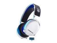 SteelSeries Arctis 7P+ Kabellos Gaming-Headset - Weiß/Blau 61471