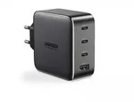UGREEN Nexode 100W USB-C PD GaN - 4-Port Ladeger&auml;t - Schwarz