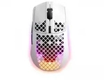 SteelSeries Aerox 3 Kabellos Gaming-Maus - Snow White