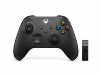 Microsoft Xbox Series Wireless Controller Carbon Black + Adapter Für Windows