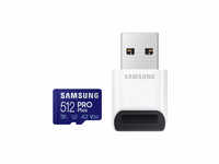 Samsung PRO Plus microSDXC 512GB & USB Card Reader - Speicherkarte...