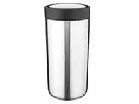 Stelton Thermobecher To Go Click 0,4 Liter in Farbe steel