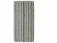 Cawö Handtuch Stripes 50x100cm in Farbe kiesel