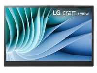 LG 16" +view für gram Portable Monitor mit USB TypC und 45 W Power Delivery 16MR70