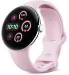 Google Pixel Watch 3 [WiFi + LTE, inkl. Kautschuk-Armband rosa] 41mm