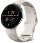 Google Pixel Watch 3 [WiFi + LTE, inkl. Kautschuk-Armband wei&szlig;/beige] 45mm