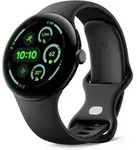 Google Pixel Watch 3 [WiFi + LTE, inkl. Kautschuk-Armband schwarz] 45mm
