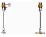 Dyson V12 Detect Slim Absolute [60 Minuten, 0,35 Liter] gelb | Zustand: Neu &