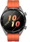 Huawei Watch GT Active [inkl. Sortarmband orange, WiFi] 46mm Edelstahlgeh&auml;use