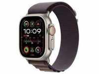 Apple Watch Ultra 2 [GPS + Cellular, inkl. Polyester Alpine M indigo] Titangehäuse