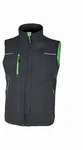U-Power Weste Saturn Lady - asphalt grey/green - M