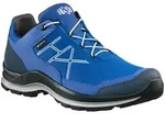 Haix Outdoorschuh BLACK EAGLE Adventure 3.0 GTX low azure-silver - blau. schwarz - UK