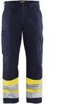 Blakl&auml;der&reg; High Vis Arbeitshose Mittelgrau/High Vis 1564 1811 in div. Farben -