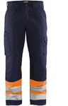Blakl&auml;der&reg; High Vis Arbeitshose Mittelgrau/High Vis 1564 1811 in div. Farben -