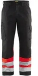 Blakl&auml;der&reg; High Vis Arbeitshose Mittelgrau/High Vis 1564 1811 in div. Farben -