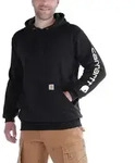 Carhartt SLEEVE LOGO HOODED SWEATSHIRT K288 - black - S