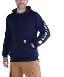 Carhartt SLEEVE LOGO HOODED SWEATSHIRT K288 - new navy - S