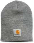Carhartt acrylic knit hat A205 - heather grey