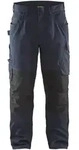 Blakl&auml;der&reg; Service Arbeitshose mit Stretch 1495 1330 - dunkelblau/schwarz - 44