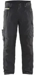 Blakl&auml;der&reg; Service Arbeitshose mit Stretch 1495 1330 - schwarz/gelb - 62