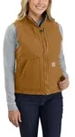 Carhartt Weste SHERPA LINED MOCK NECK VEST 104224 - carhartt&reg; brown - XS