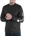 Carhartt SLEEVE LOGO T-SHIRT L/S EK231 - black - 2XL