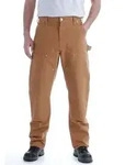 Carhartt Arbeitshose Duck Double Front Logger Pant B01 - carhartt&reg; brown - W46/L32