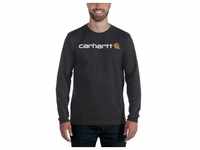 Carhartt 104107 CORE LOGO T-SHIRT L/S - carbon heather - L