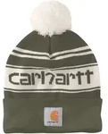 Carhartt KNIT CUFFED LOGO BEANIE 105168 - arborvitae