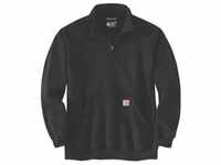 Carhartt Quarter-Zip Sweatshirt 105294 - black - S