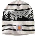 Carhartt Weihnachts-Beanie mit B&uuml;ndchen und Outdoor-Grafik 105450 - malt - one...