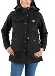 Carhartt LOOSE FIT WEATHERED DUCK COAT 105512 - black - XL