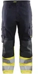Blakl&auml;der Multinorm Bundhose Inh&auml;rent 1488 1512 in marineblau/gelb - 146 (C94)