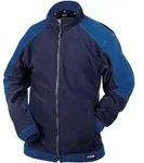 DASSY&reg; Kazan Zweifarbige Fleecejacke - dunkelblau/kornblau - XS