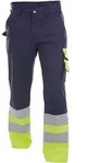 DASSY&reg; Omaha Warnschutz Bundhose (300 g/m2) - dunkelblau/neongelb - 42
