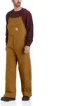 Carhartt FIRM DUCK INSULATED BIB OVERALL 104393 - carhartt&reg; brown - 2XL