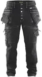 Blakl&auml;der Handwerker Bundhose 1999 1141 mit Stretch in zwei Farben - schwarz -...