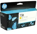 HP Tinte 498N7A 738 yellow