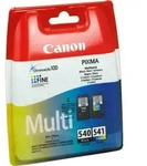 2 Canon Tinten 5225B006 PG-540 + CL-541 Doppelpack KCMY