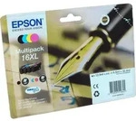 4 Epson Tinten C13T163640 Multipack KCMY 16XL