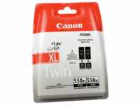 2 Canon Tinten 6431B005 PGI-550PGBKXL schwarz