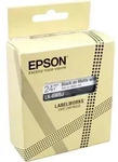 Epson Schrumpfschlauch LK-6WBJ schwarz auf matt wei&szlig; 24mm x 8m