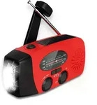 Fontastic Solar, Dynamo AM/FM/WB Kurbelradio, Taschenlampe