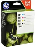 4 HP Tinten N9J73AE 364 Multipack KCMY
