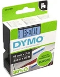 Dymo Label band D1 45806 (S0720860) schwarz auf blau 19mm x 7m