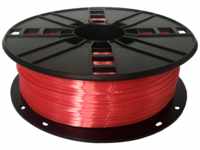 W&P WhiteBOX 3D-Filament Seiden-PLA rot mit Perlglanz 1.75mm 1000g Spule
