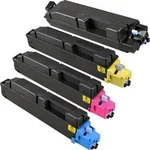4 Ampertec Toner ersetzt Kyocera TK-5280 Multipack KCMY