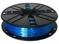 W&P WhiteBOX 3D-Filament Seiden-PLA blau mit Perlglanz 1.75mm 500g Spule