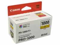 Canon Tinte 0549C001 PFI-1000Y yellow